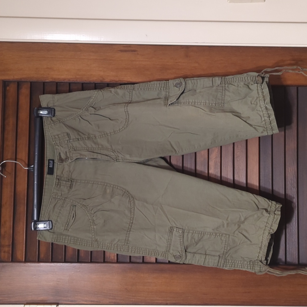 A.N.A army green Capri pants size 12